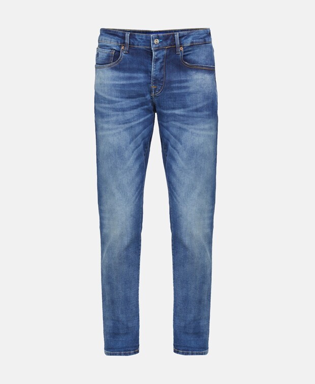 

Джинсы узкого кроя Scotch & Soda, цвет Slate Blue