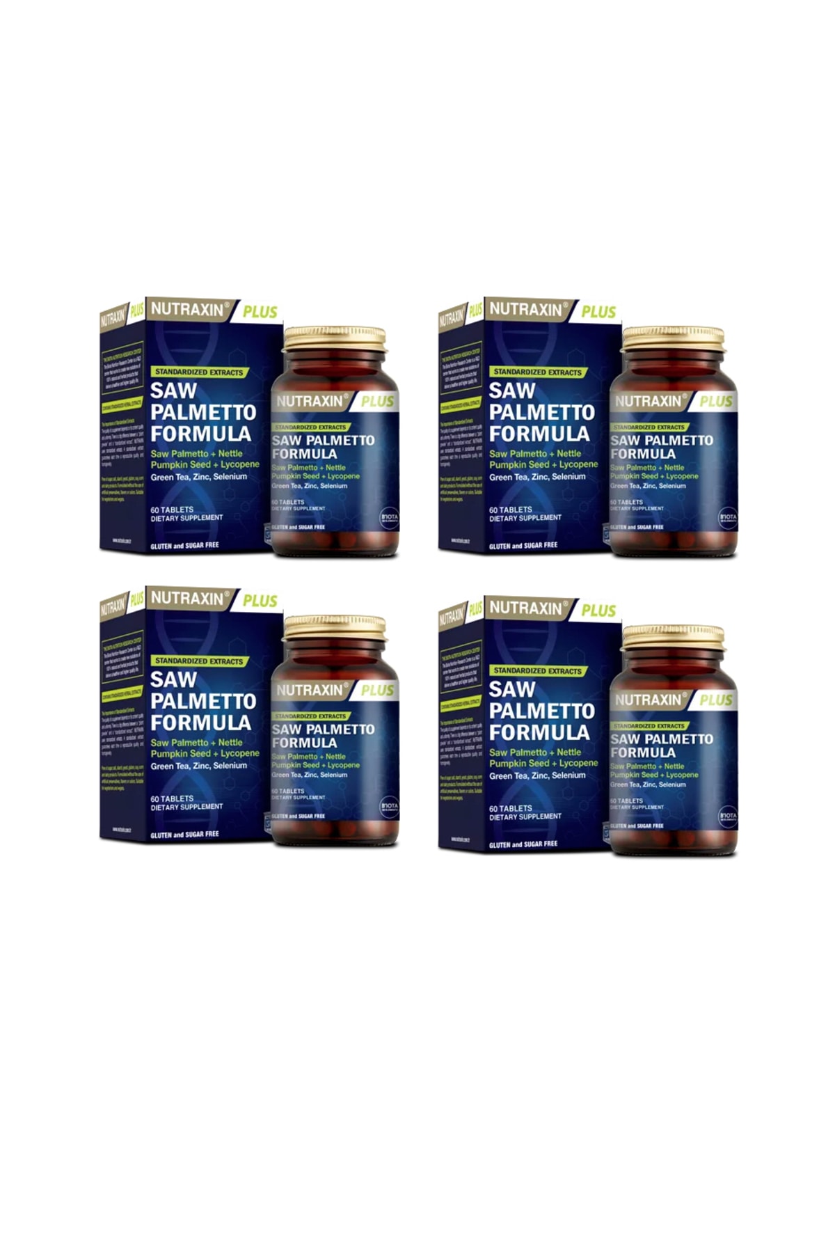 

Nutraxin Saw Palmetto Formula 60 Tablet X4 Pieces