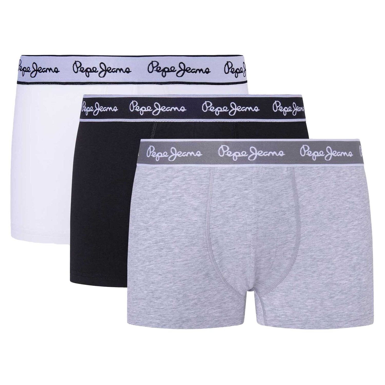 

Боксеры Pepe Jeans Boxershort 3 шт, цвет Hellgrau/Schwarz/Weiß