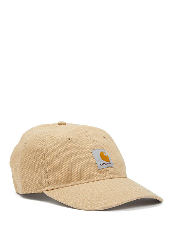 Светло-коричневая мужская шляпа с логотипом Carhartt