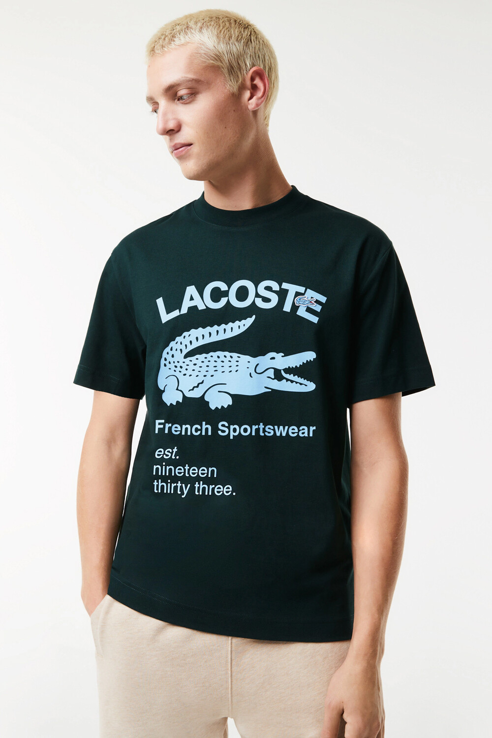 

Мужская футболка SINOPLE Lacoste, зеленый