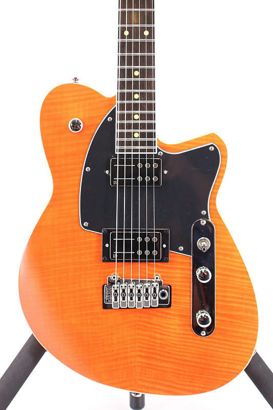 

Электрогитара Reverend Reeves Gabrels Signature Orange Flame Maple