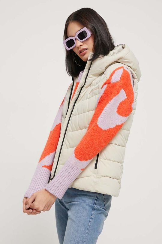 

Жилет Superdry, бежевый