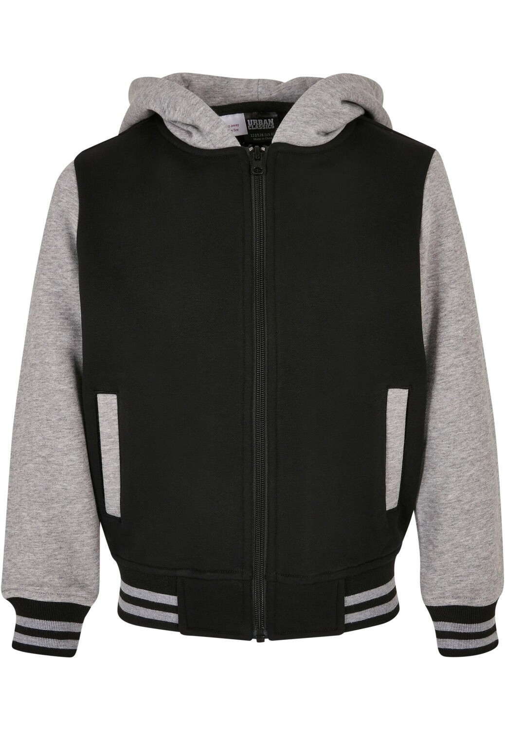

Толстовка Urban Classics Zip Kapuzenpullover, черный