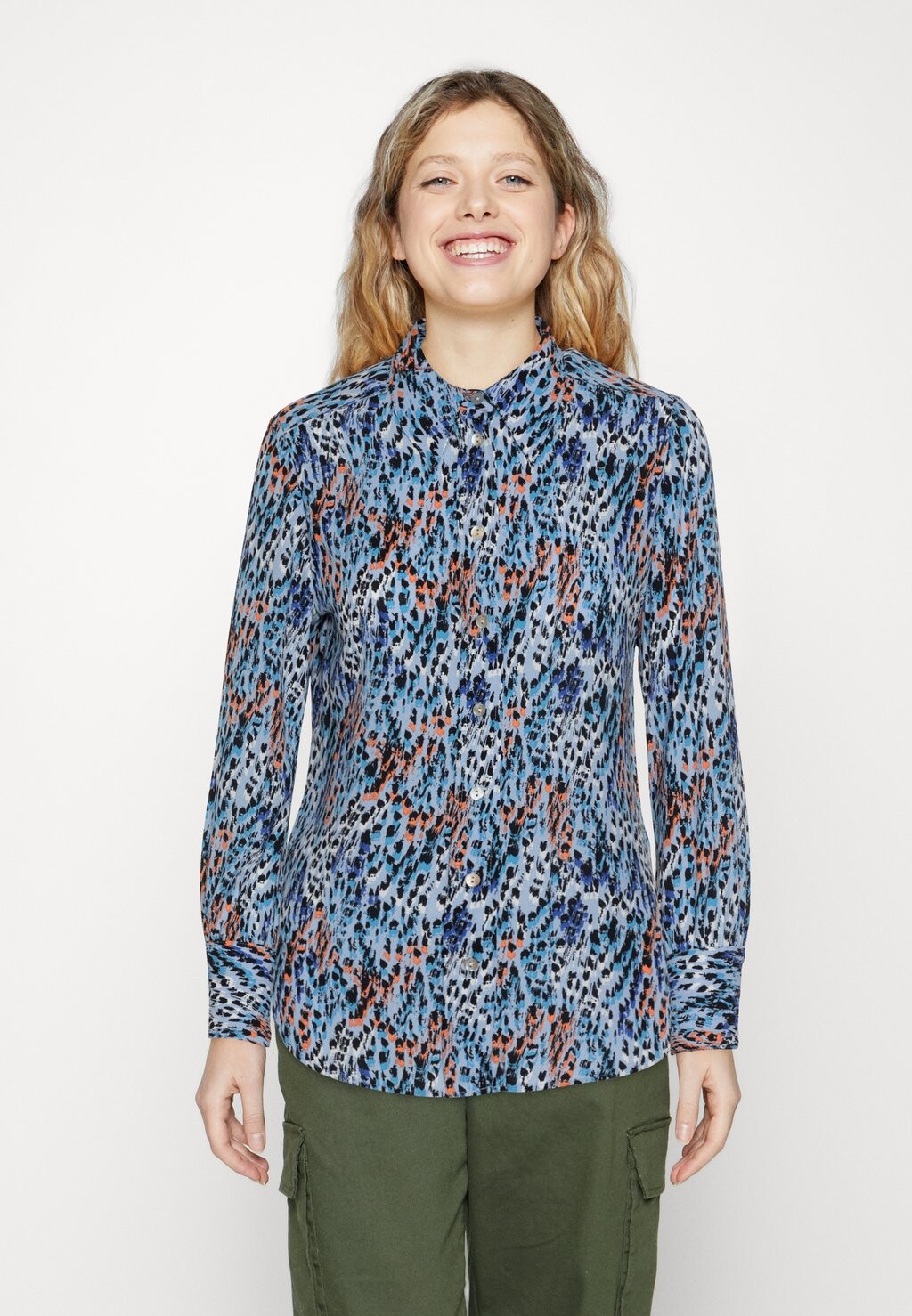 

Рубашка Marks & Spencer, синий