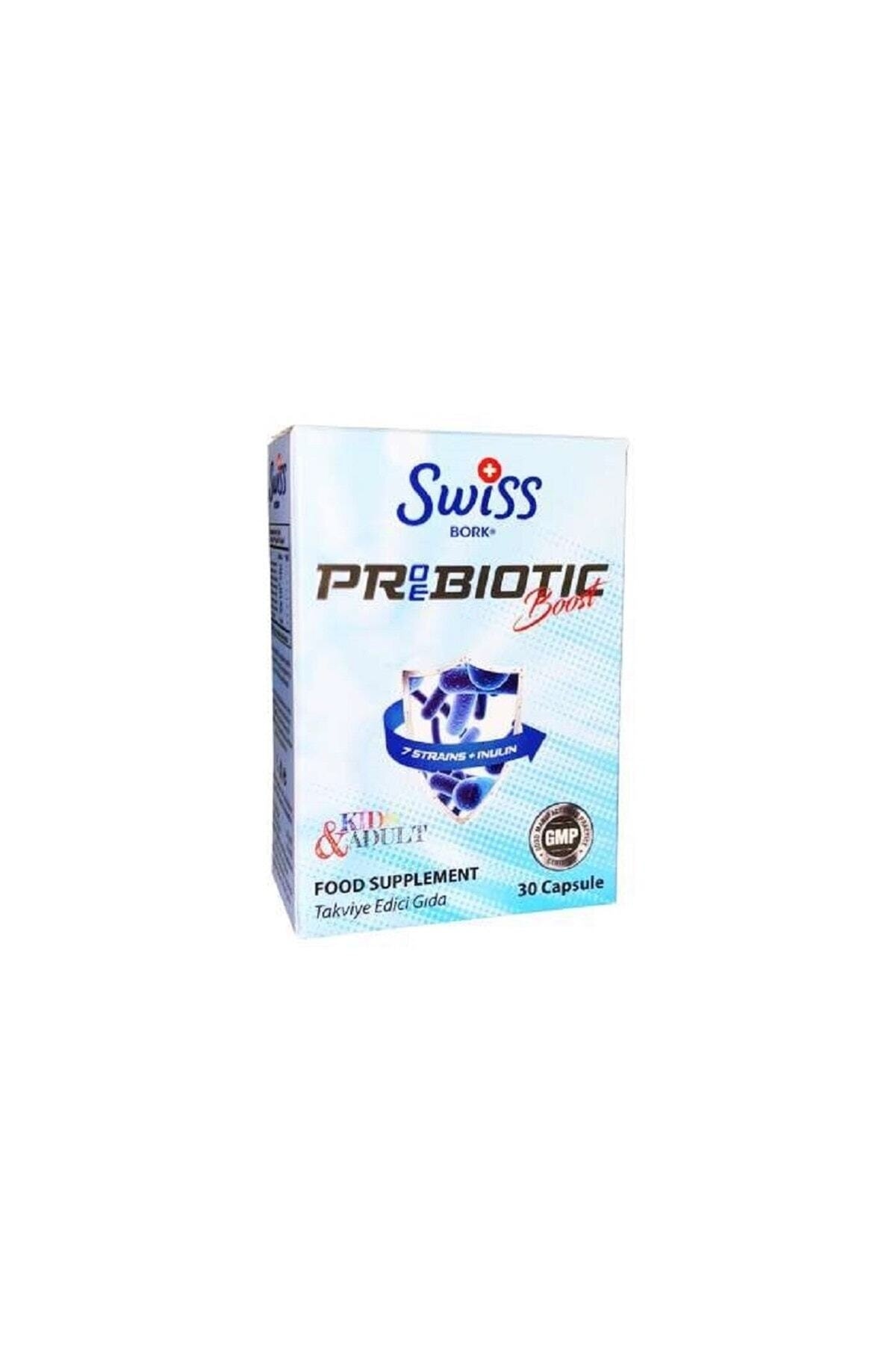 

SWISS Bork Probiotic Boost 30 капсул