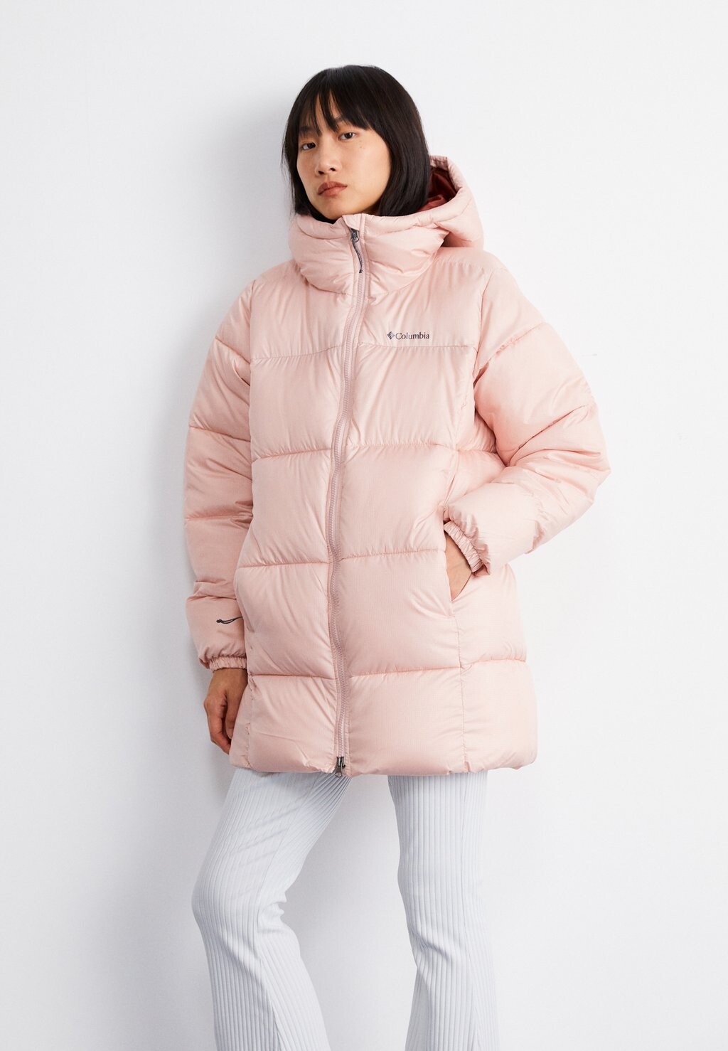 

Зимнее пальто Columbia PUFFECT HOODED, цвет dusty pink