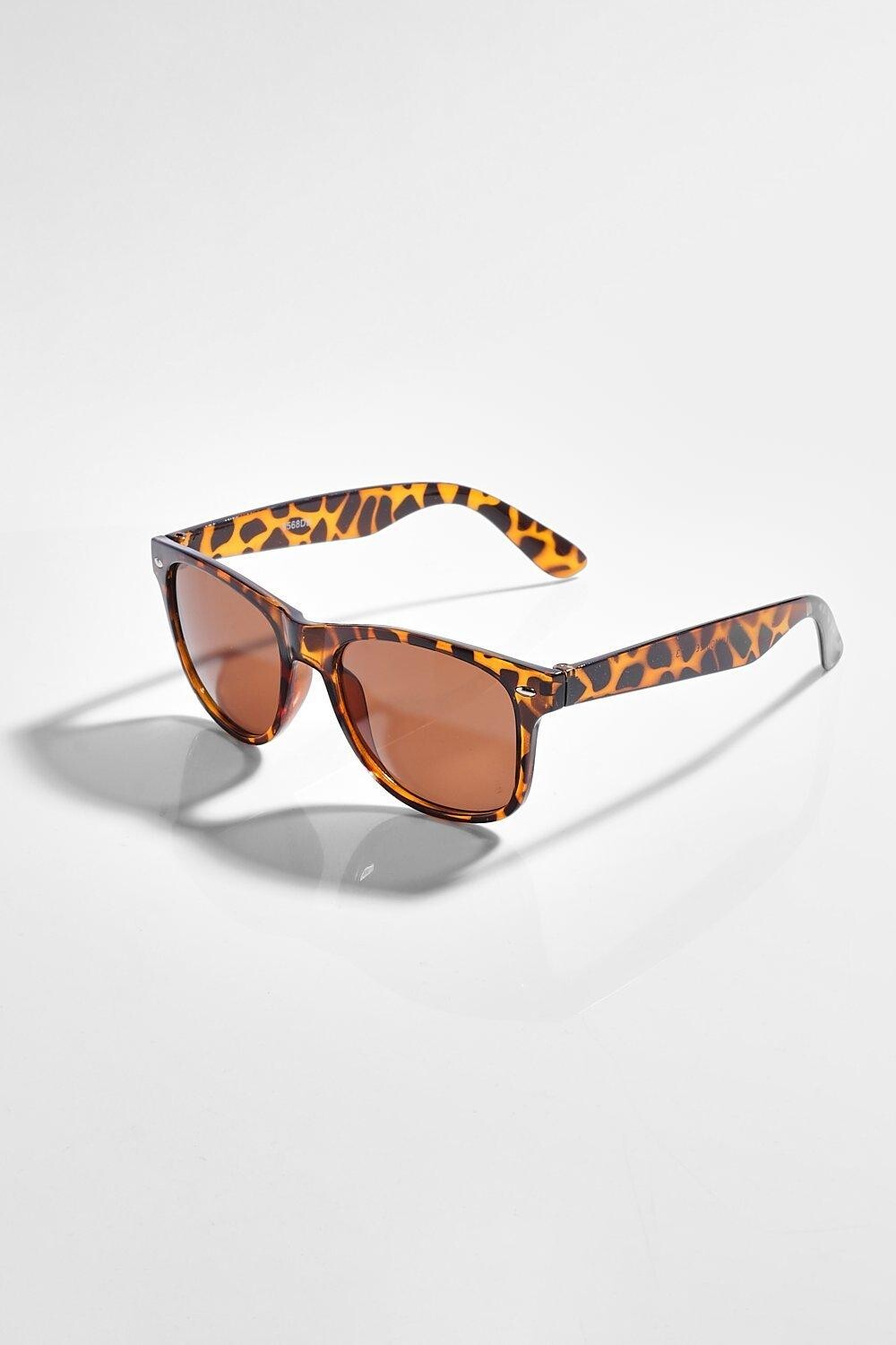 

Солнцезащитные очки classic frame Boohoo, коричневый