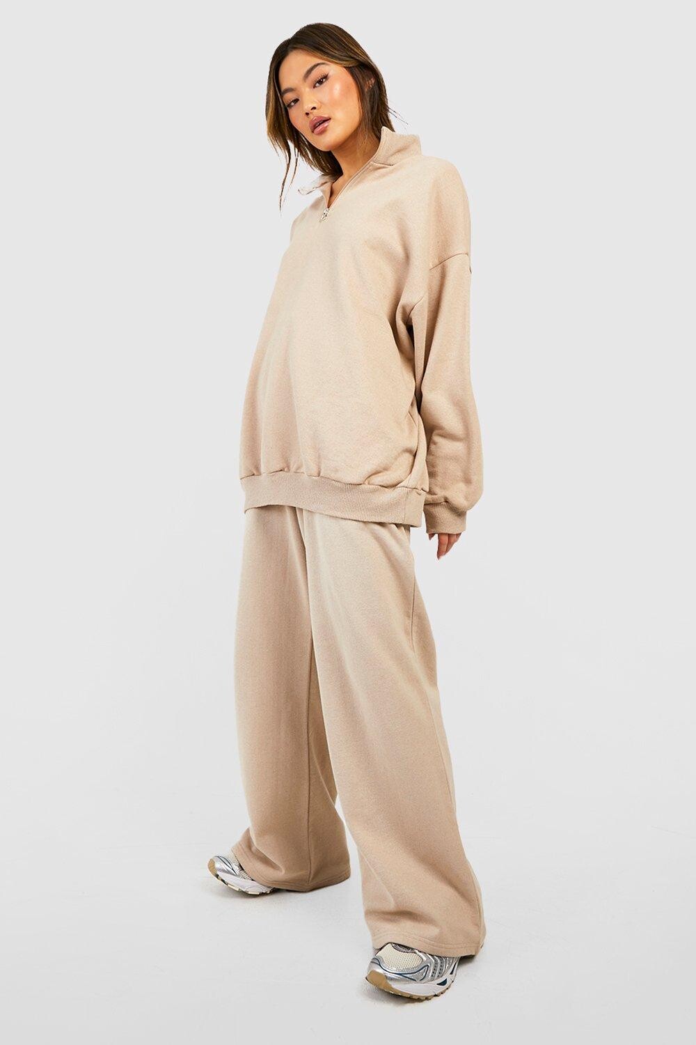 

Базовые джоггеры с широкими ногими Boohoo, серый