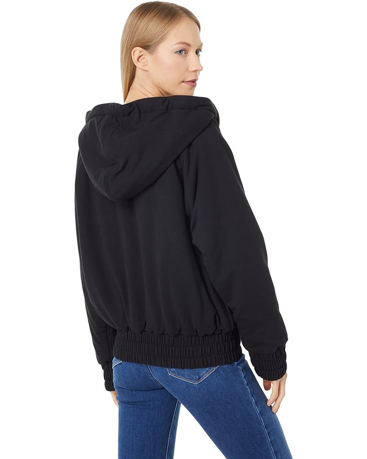 

Куртка Norma Kamali Hooded Bomber Jacket, черный