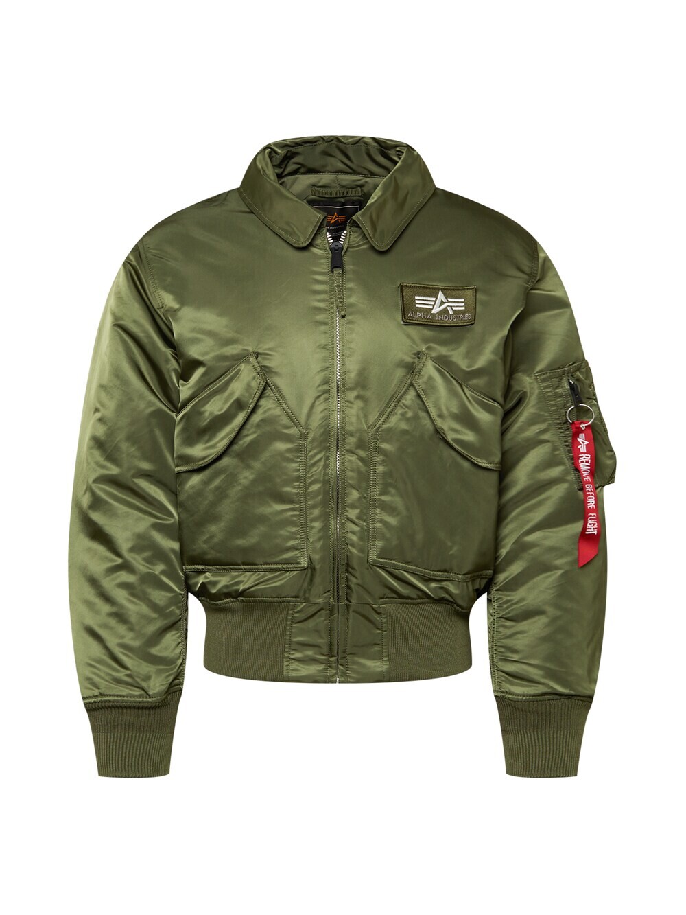 

Межсезонная куртка стандартного кроя Alpha Industries CWU 45, оливковое