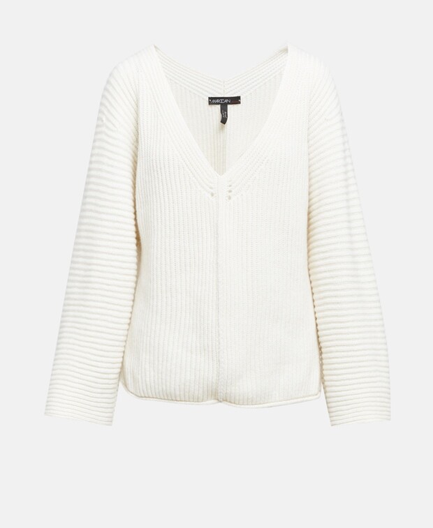 

Шерстяной джемпер Marc Cain, цвет Wool White