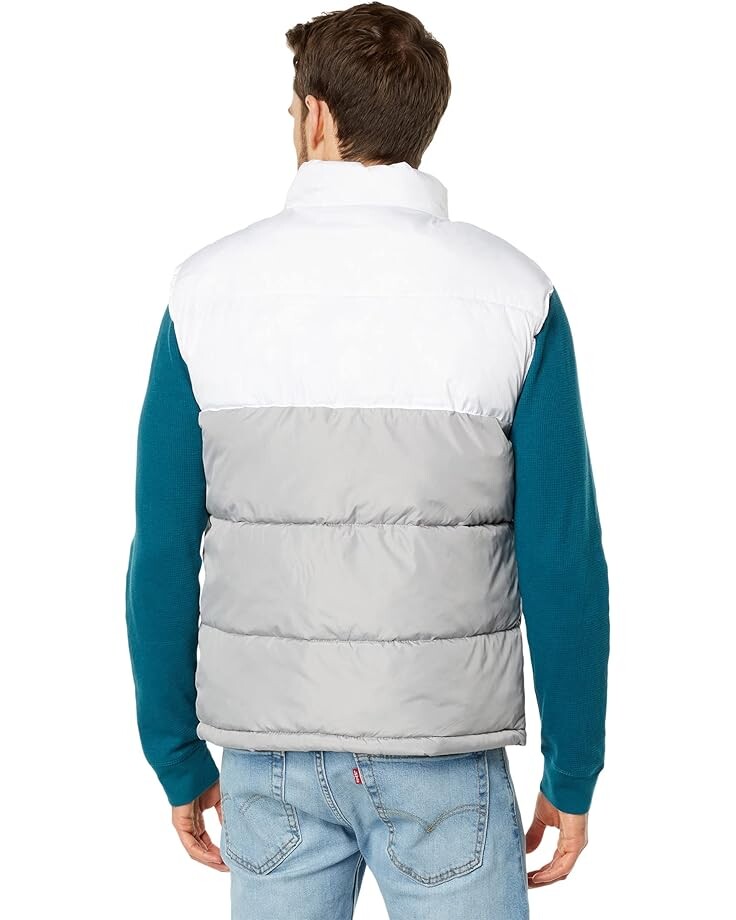 

Утепленный жилет U.S. POLO ASSN. Color-Block Puffer Vest, цвет Vapor Grey