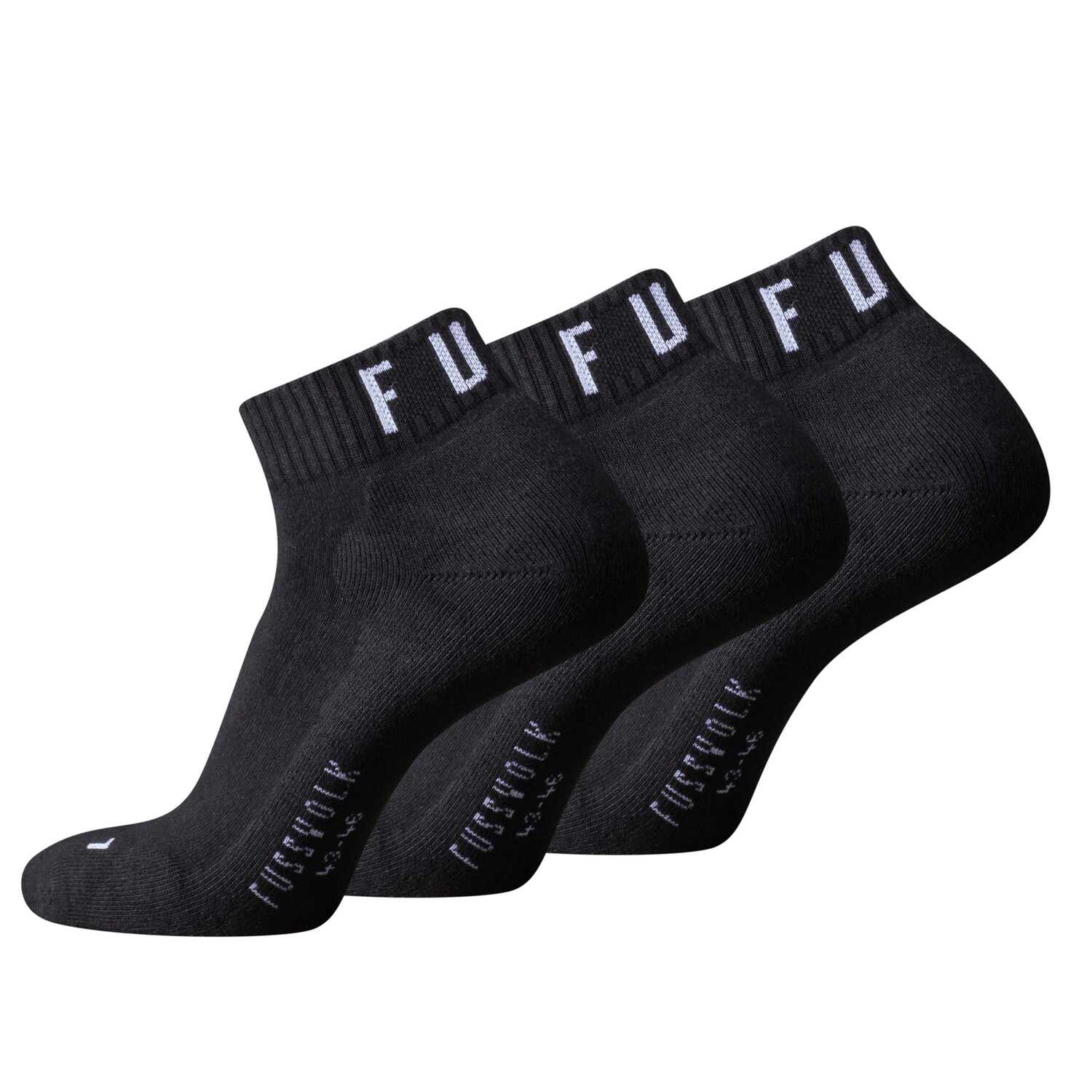 

Носки Fussvolk 3 шт Box Sport Quartersocks, черный