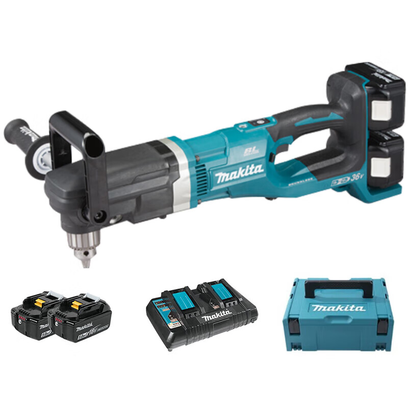 Дрель ручная Makita DDA460PT2 с двумя аккумуляторами