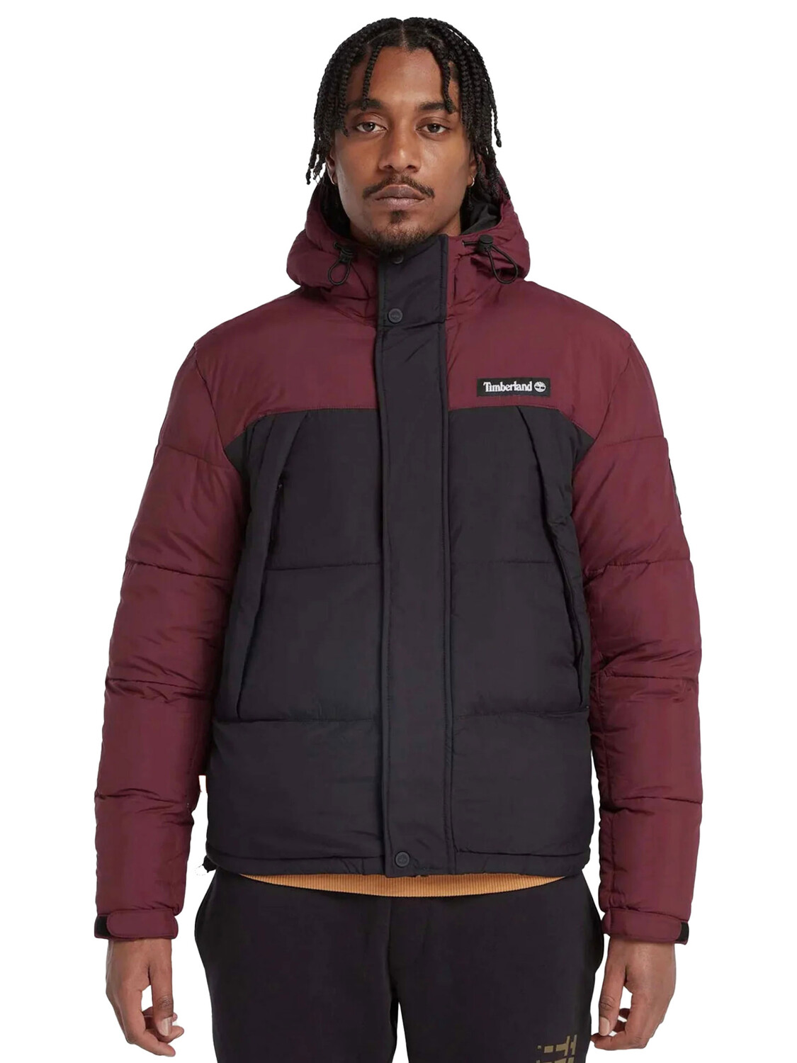 мужской пуховик timberland outdoor archive puffer Пуховик Timberland Outdoor Archive, красный/черный