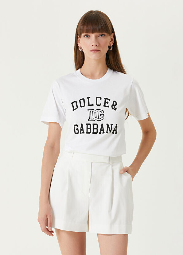 

Футболка с логотипом Dolce&Gabbana, белый