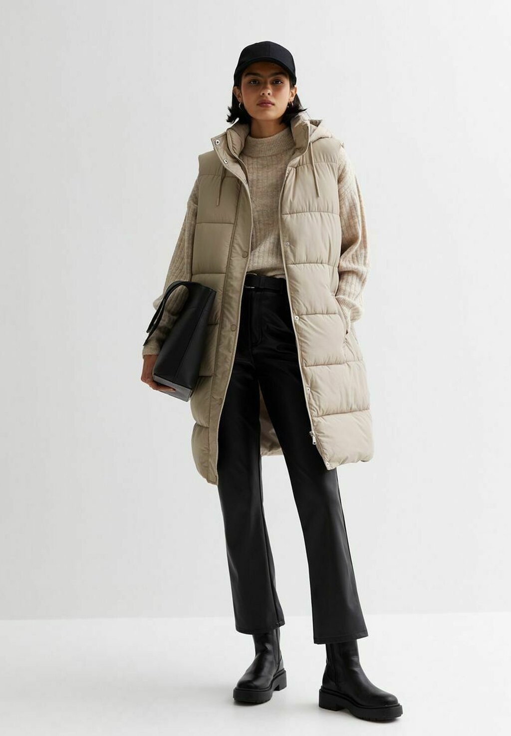 цена Жилет Puffer New Look, цвет mink