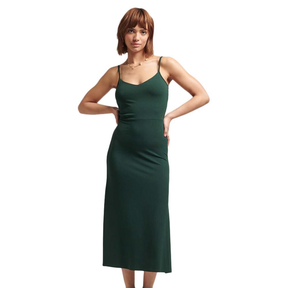 

Платье Superdry Studios Jersey Open Back, зеленый