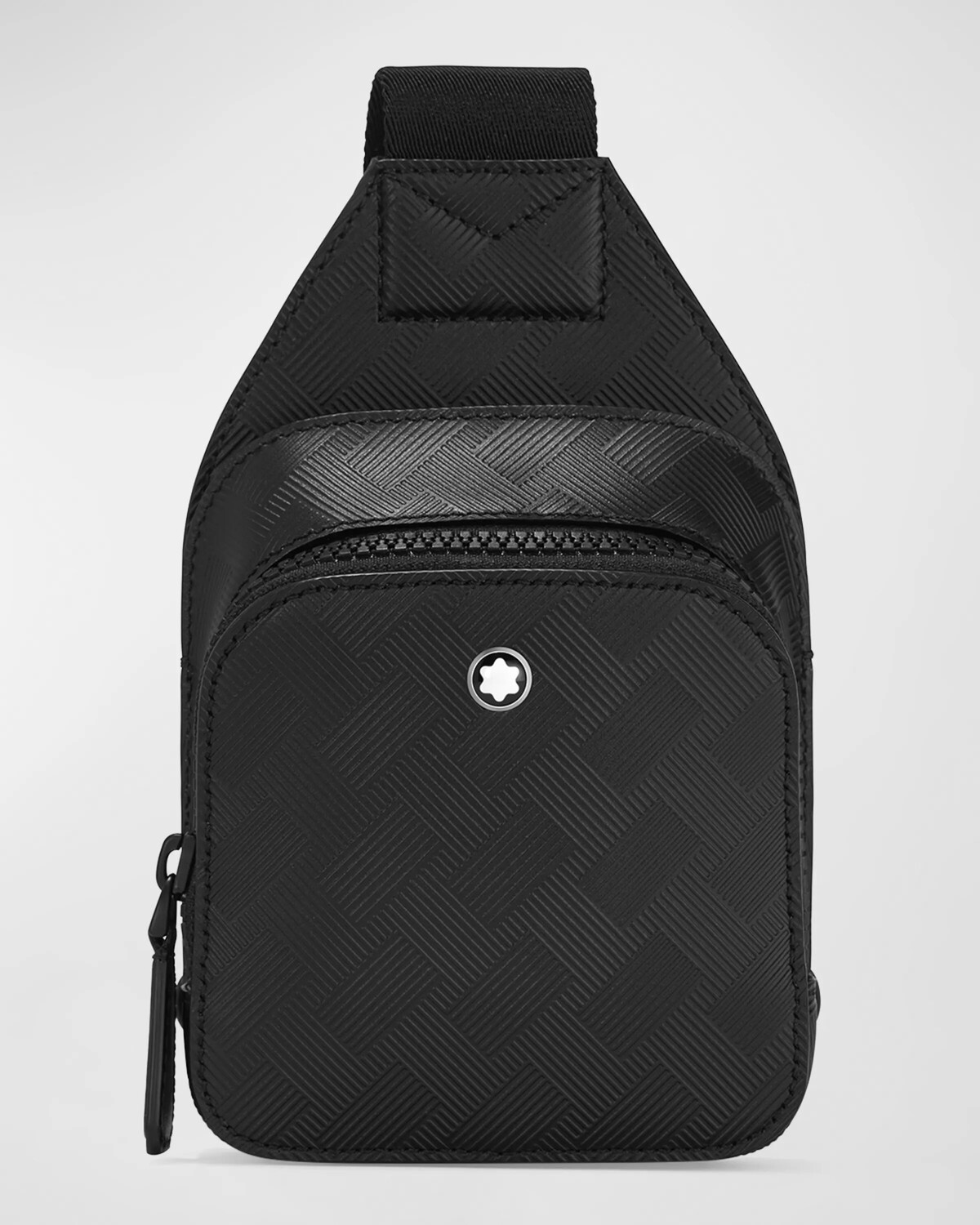 

Мужская мини-кожаная сумка-слинг Extreme 3.0 Montblanc, черный