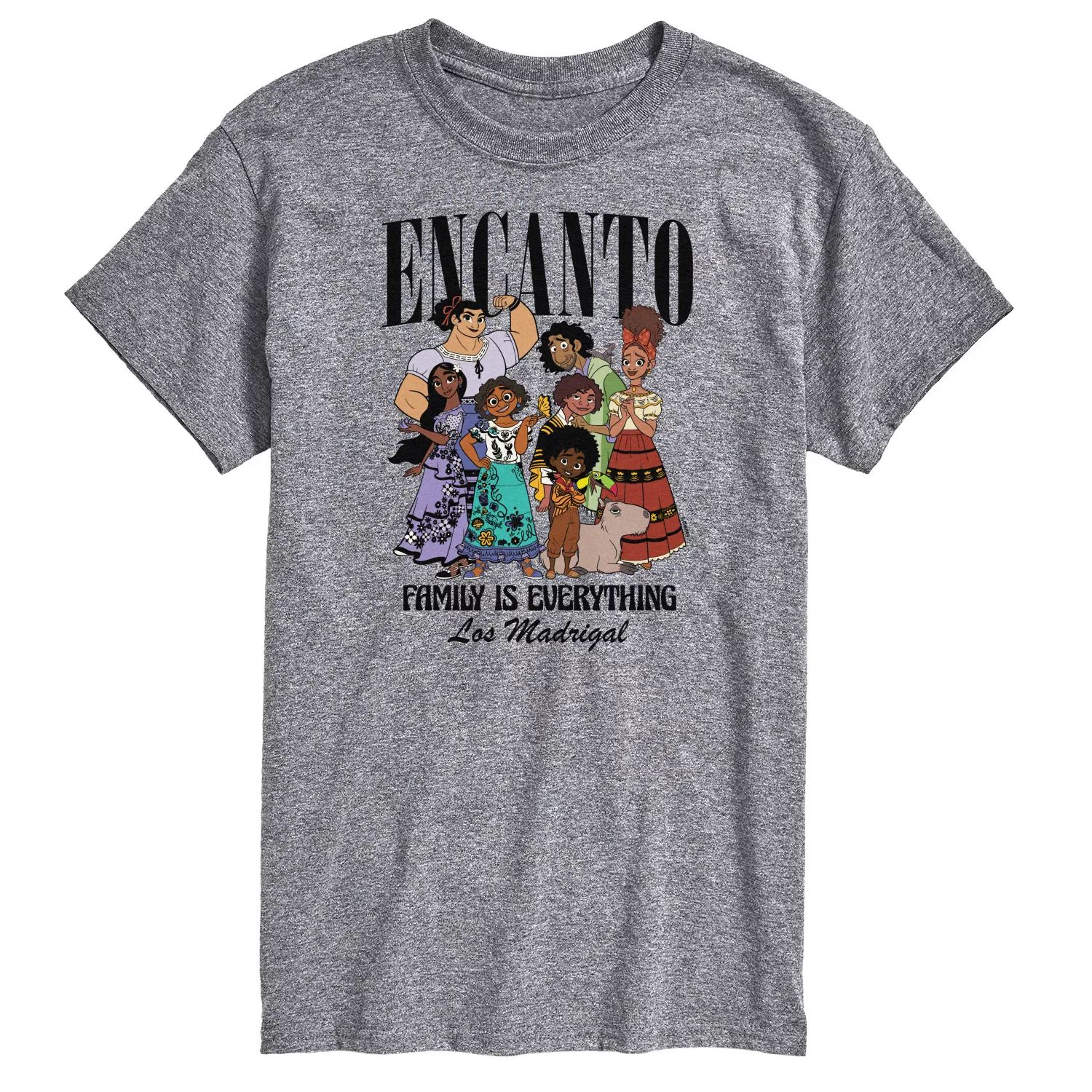 Семейная футболка Encanto от Big & Tall Disney License, серый