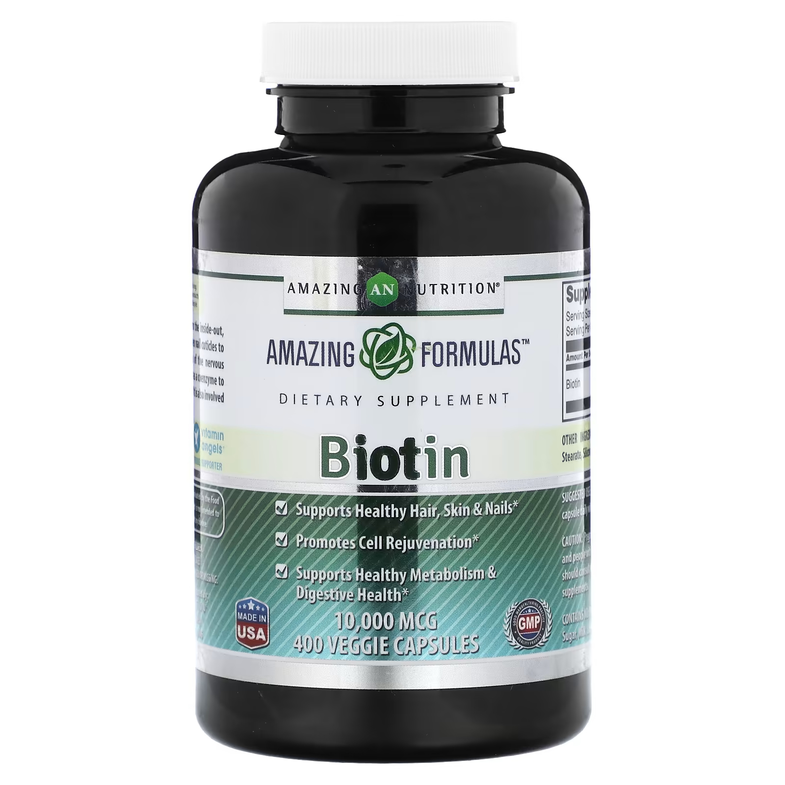 Пищевая добавка Amazing Nutrition Биотин, 400 капсул