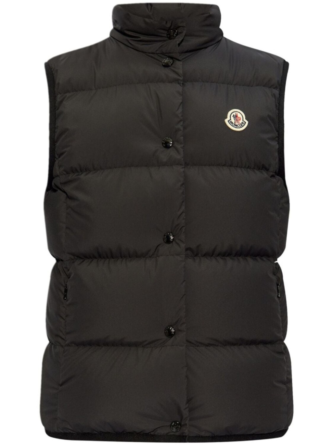 

Moncler пуховый жилет с подкладкой, черный
