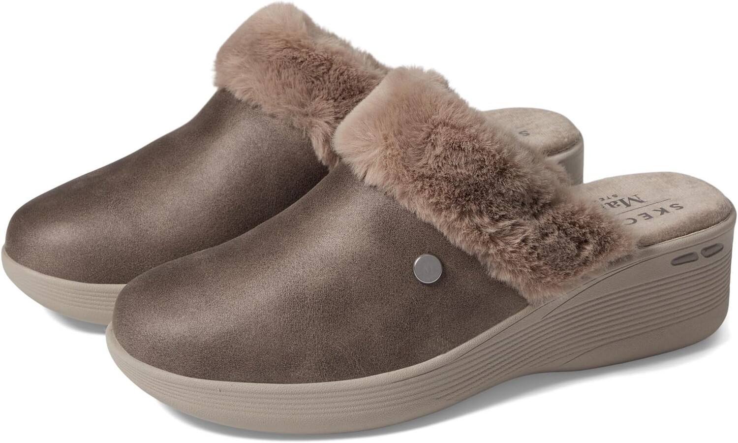 

Сабо Martha Stewart - Pier Lite - Cozy High SKECHERS, цвет Dark Taupe
