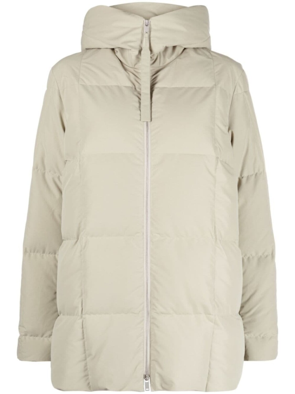 

Jil Sander стеганый пуховик с капюшоном, зеленый