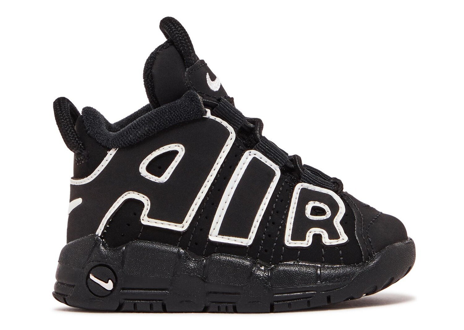 

Кроссовки Nike Air More Uptempo Td 'Black White', черный
