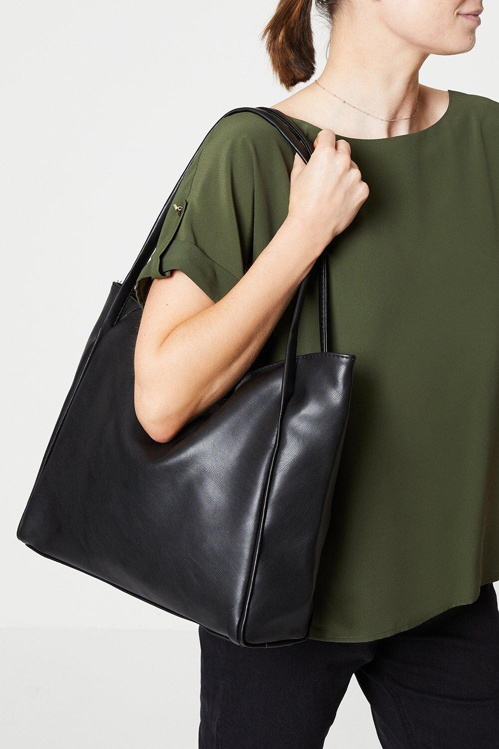 

Сумка-шоппер Тедди Dorothy Perkins, черный