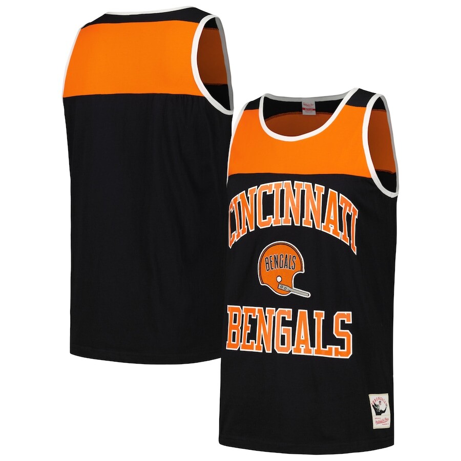 

Майка Mitchell & Ness Cincinnati Bengals, черный