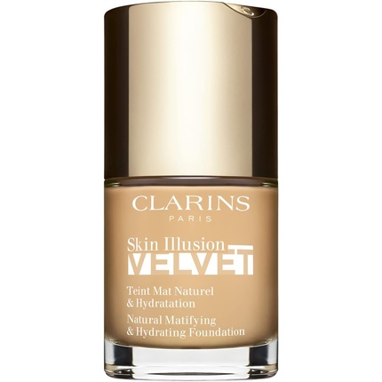 Clarins Skin Illusion Velvet Натуральная матовая основа и увлажнение 30 мл