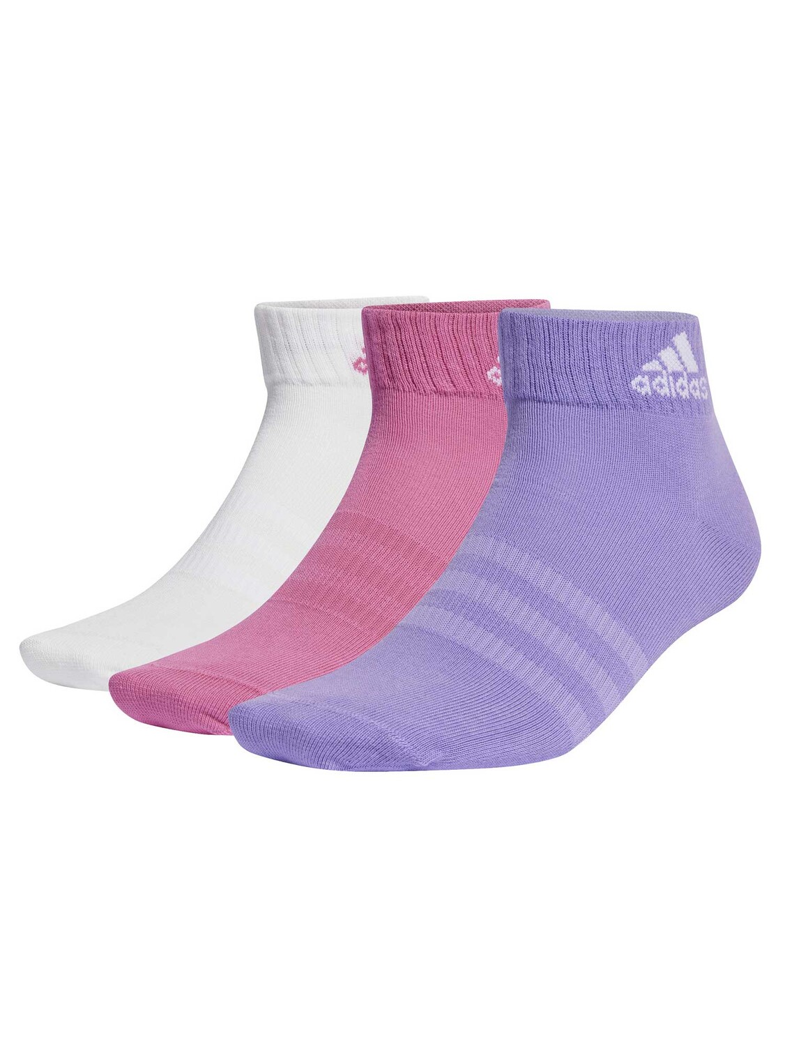 

Носки Adidas Performance Thin and Light Ankle 3 Pairs, разноцветный