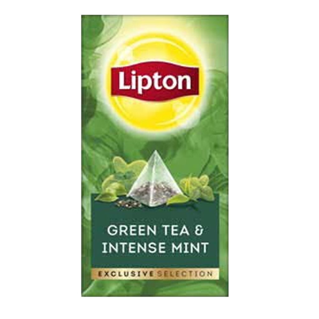 

Lipton - Эксклюзивный выбор зеленого чая и мяты - 25 пакетиков-пирамидок