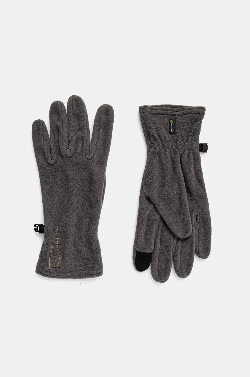 

Перчатки Джека Вольфскина Jack Wolfskin, серый