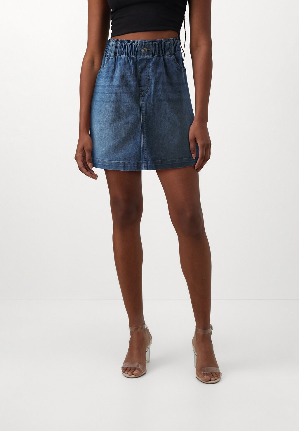 

Джинсовая юбка VMALMA PAPERBAG SKIRT Vero Moda, цвет medium blue denim