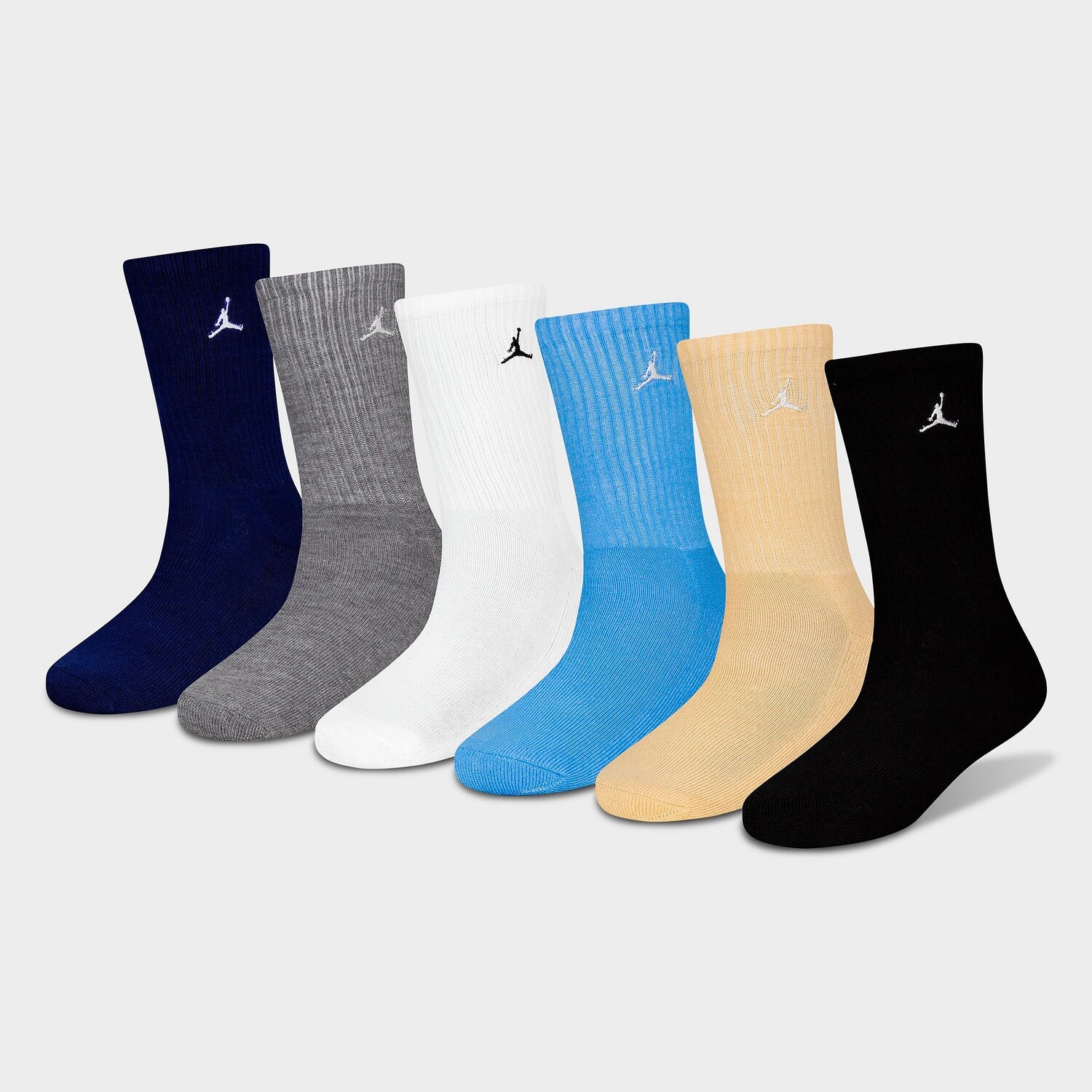 

Молодежные носки Jordan Everyday Essentials Crew (6 шт.), бежевый
