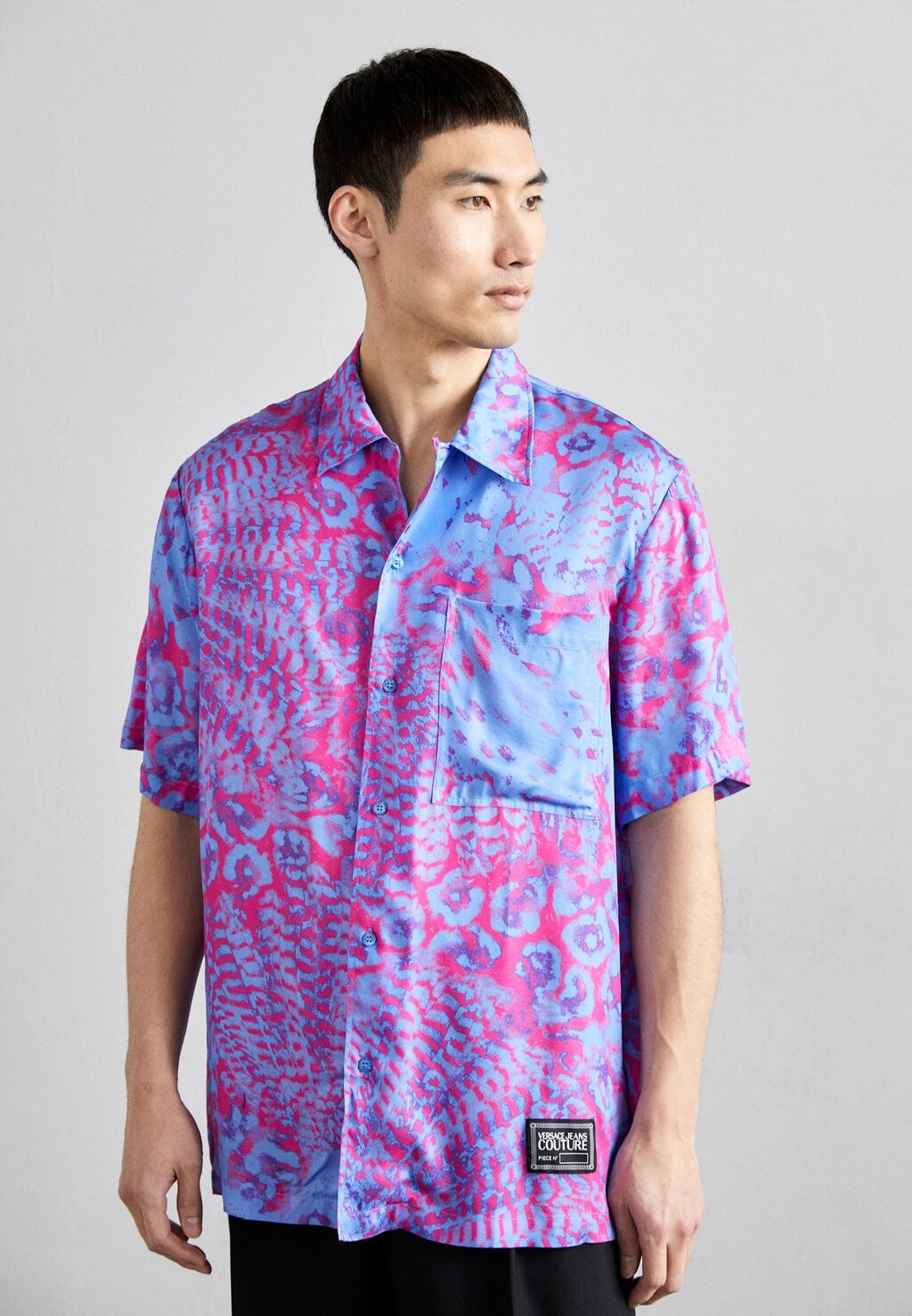 

Рубашка BOWLING Versace Jeans Couture, Светло-синий