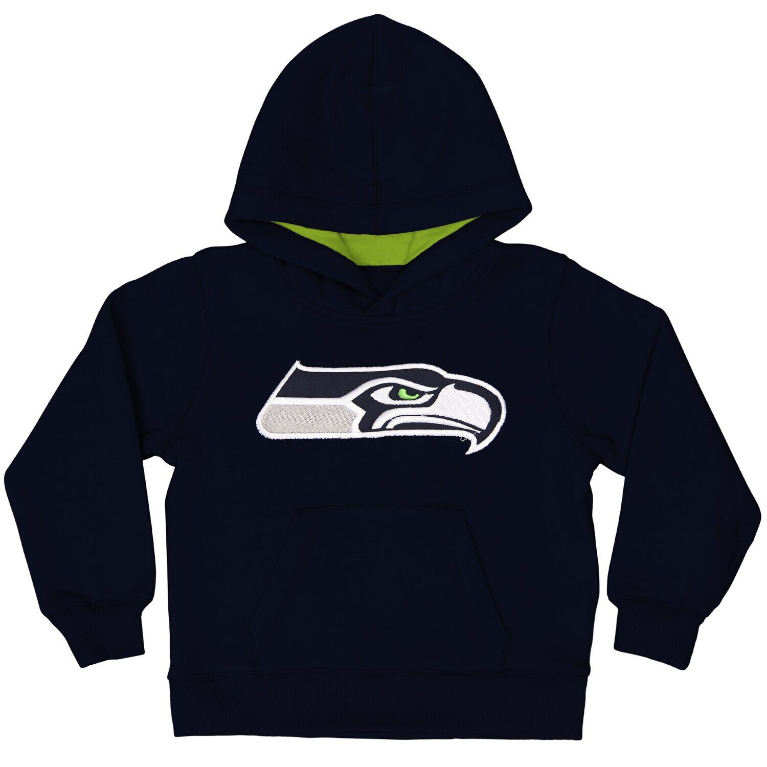 

Пуловер с капюшоном и логотипом Seattle Seahawks Toddler Fan Gear Primary - College Navy Outerstuff