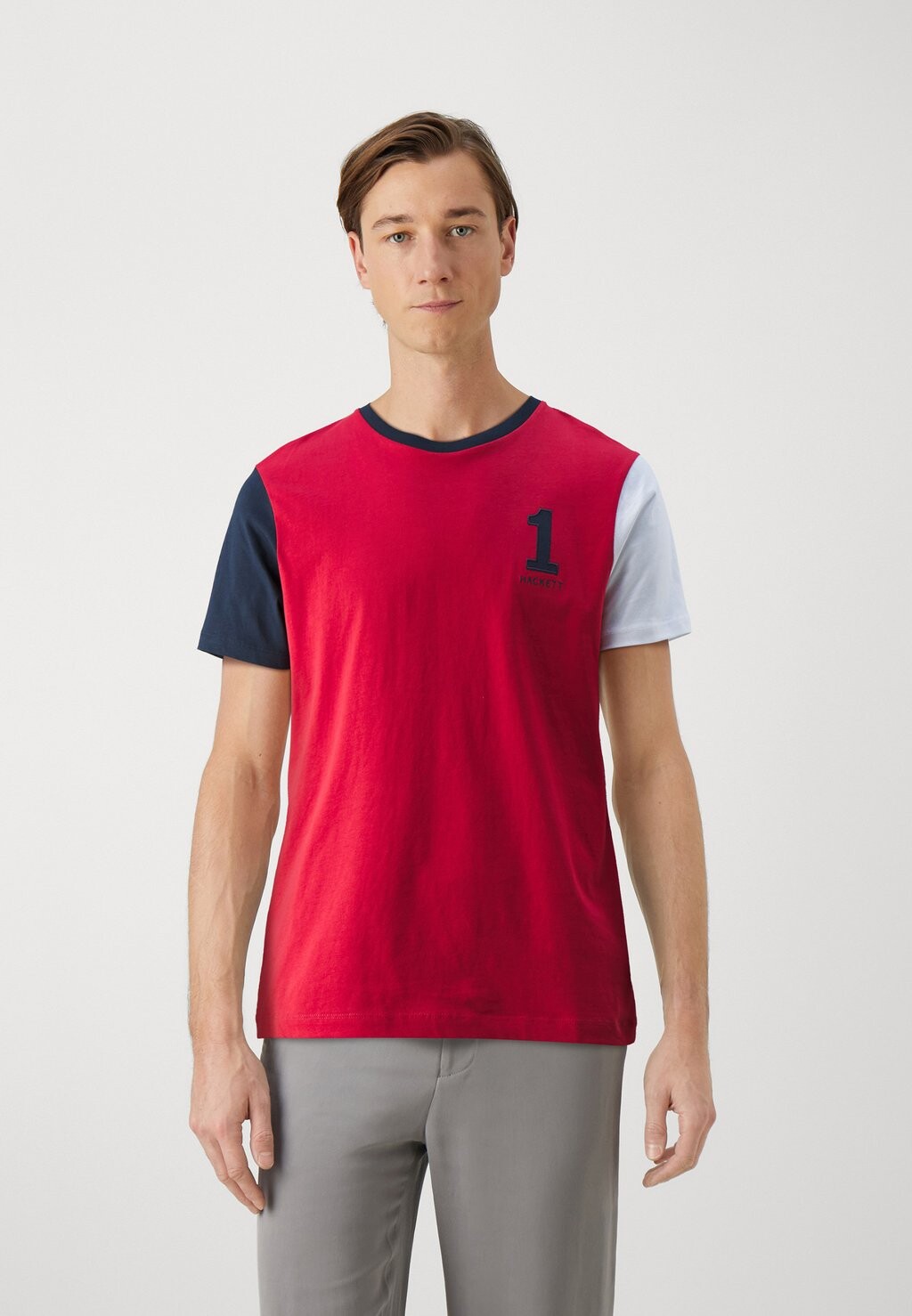 

Футболка с принтом Hackett London, красный