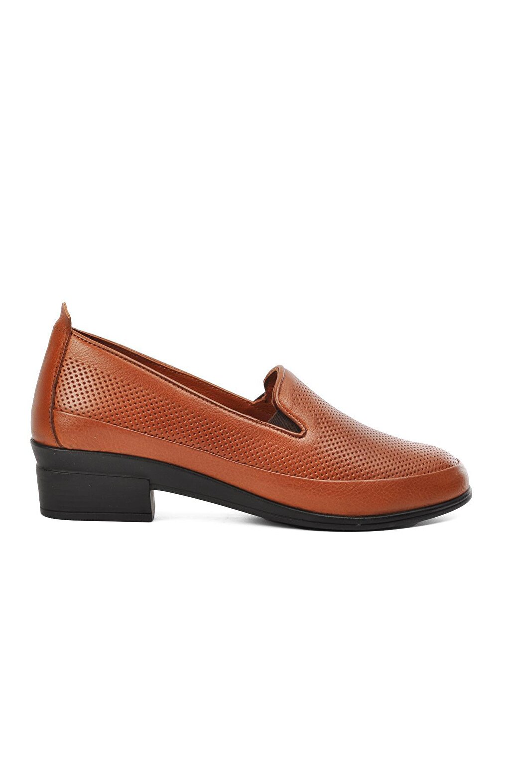 Светло-коричневые женские классические туфли из натуральной кожи 8979 Voyager