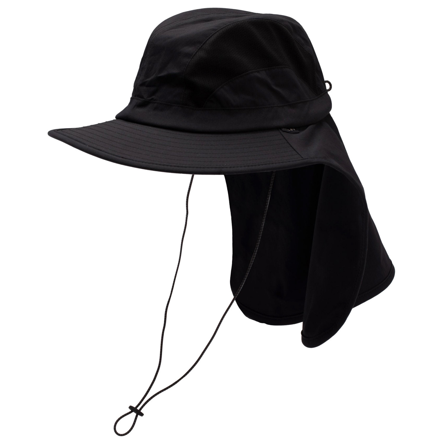 Кепка Tilley Ultralight Cape Sun Hat, черный