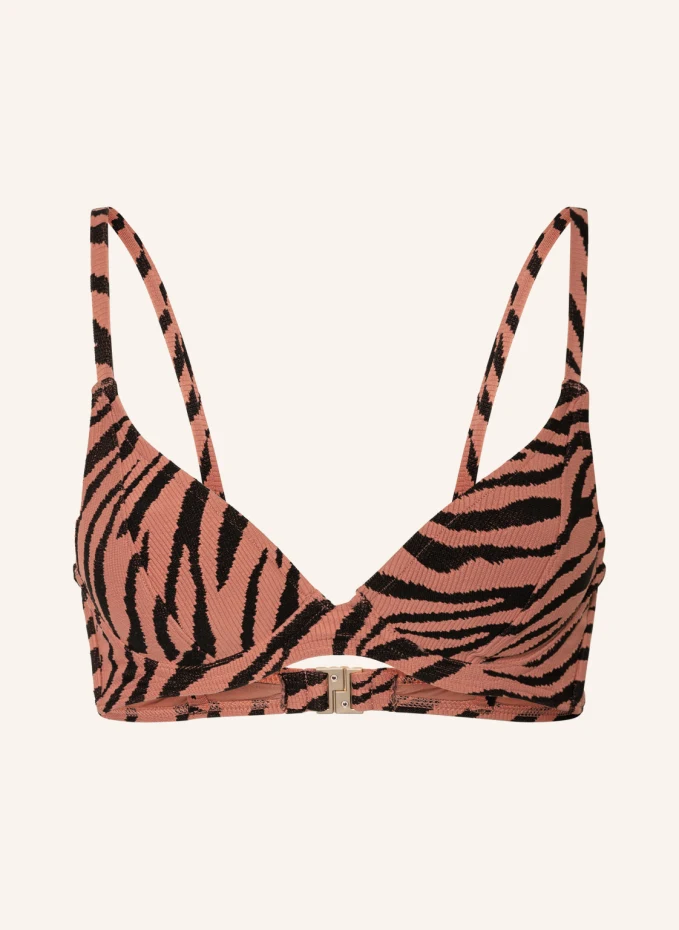 

Топ бикини на косточках rose zebra Beachlife, черный