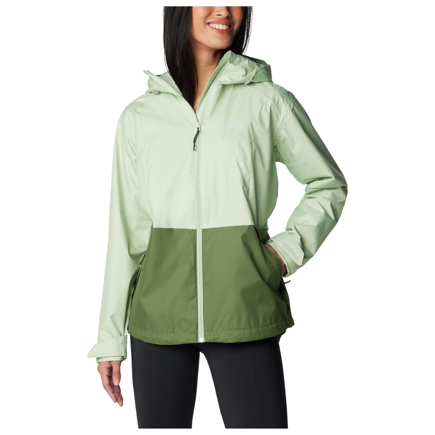 

Дождевик Columbia Women's Inner Limits III, цвет Sage Leaf/Canteen