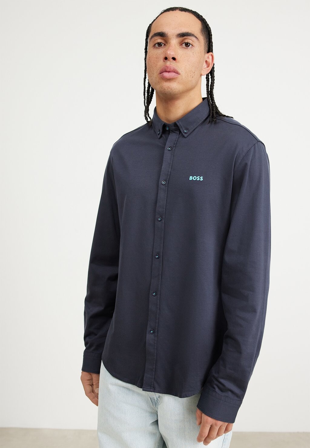 

Рубашка MOTION BOSS, цвет dark blue