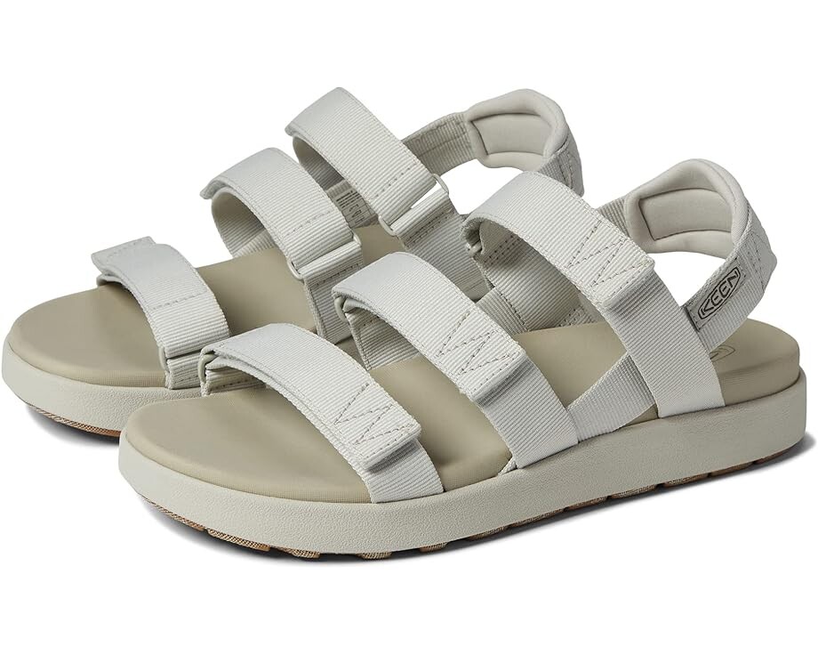 

Сандалии KEEN Elle Strappy, цвет Silver Birch/Plaza Taupe