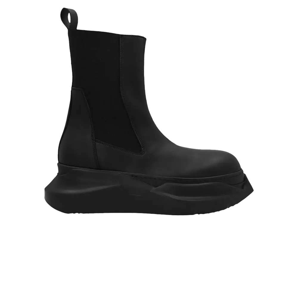 Ботинки Rick Owens DRKSHDW Strobe Fabrics Beatle Abstract Boots, черный черные серебристые ботинки beatle на платформе rick owens цвет black