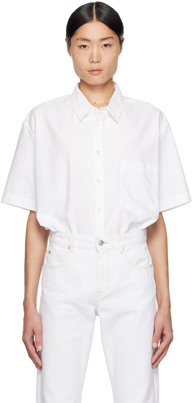 

Белая рубашка Игги Isabel Marant