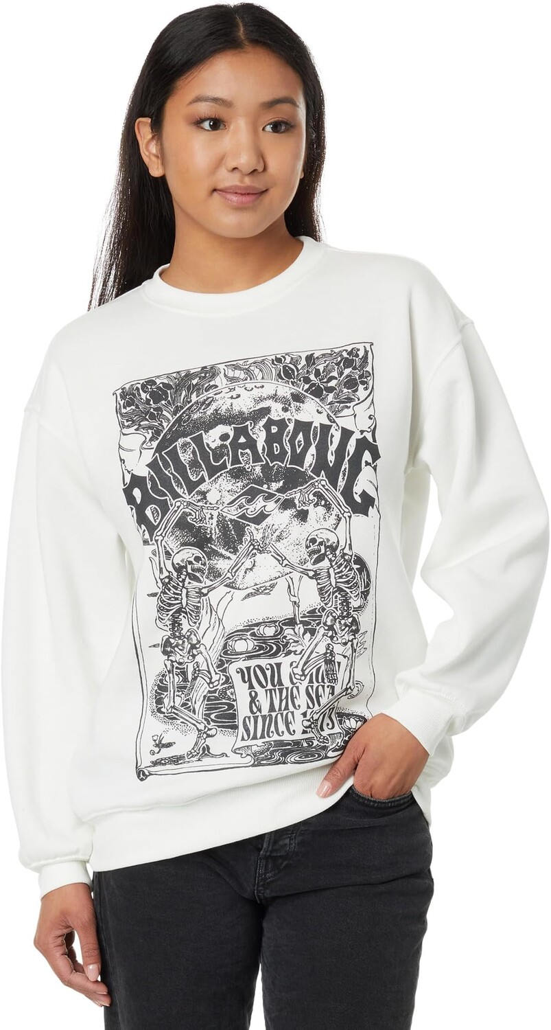 

Толстовка с круглым вырезом Made In The Shade Billabong, цвет Salt Crystal
